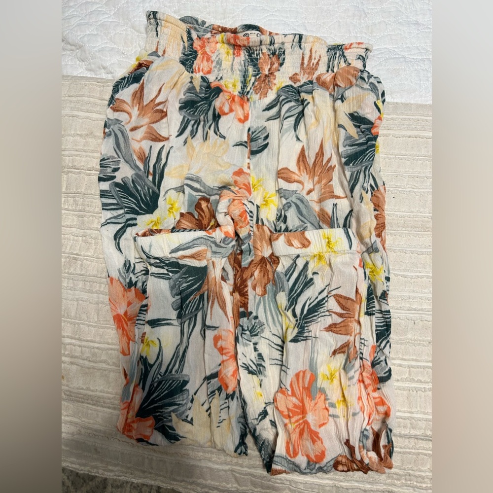 Women Rip Curl Linen Pants